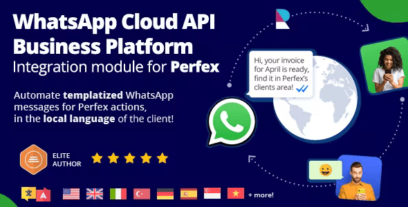 WhatsApp Cloud API Business Integration module for Perfex CRM 1.2.3