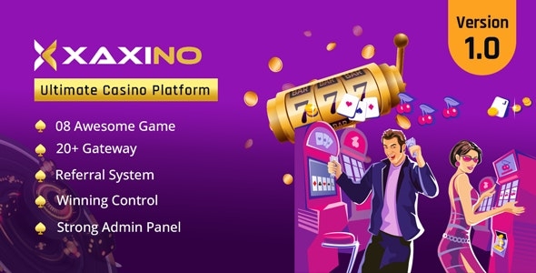 Xaxino – Ultimate Casino Platform 2.0